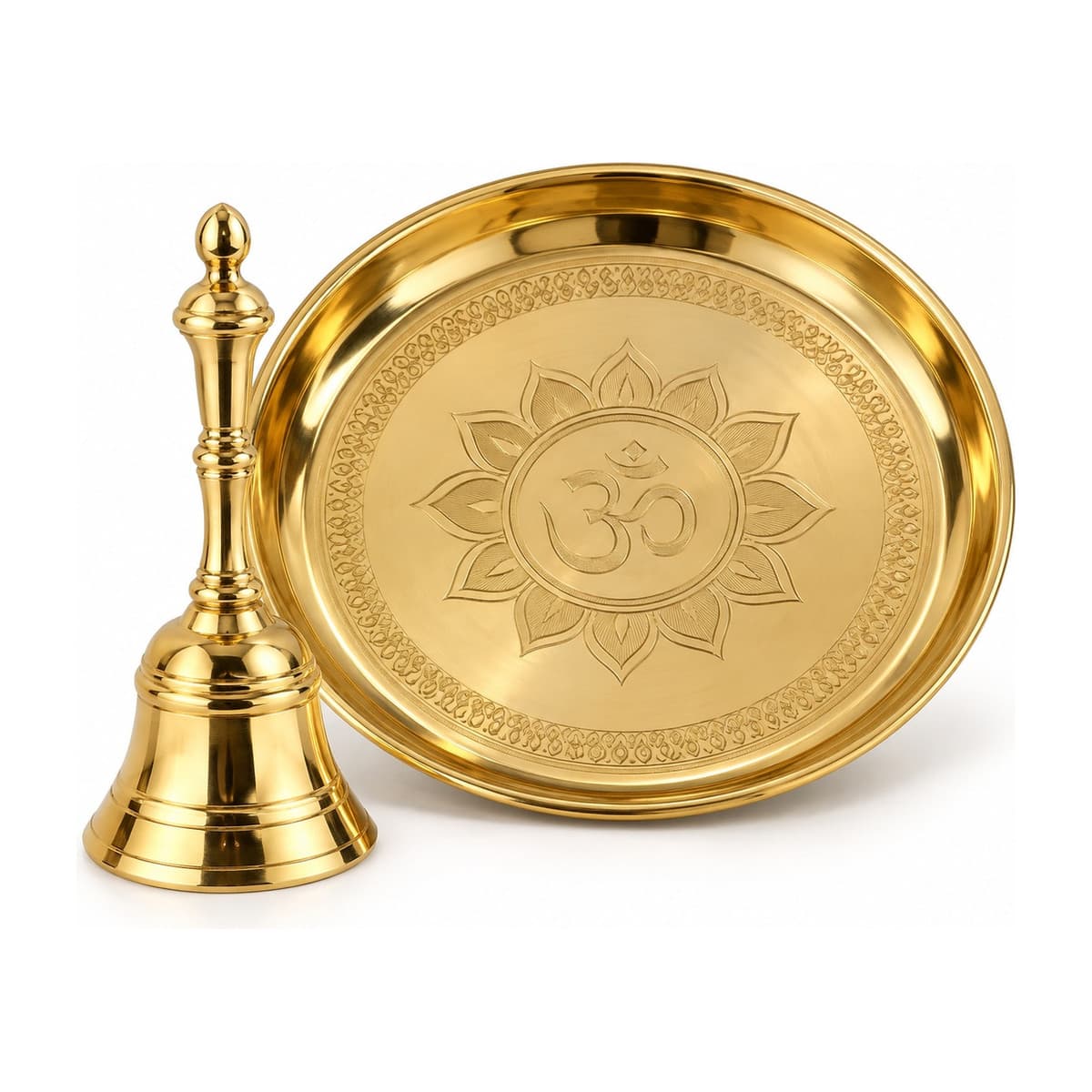 Bell, aarti plate