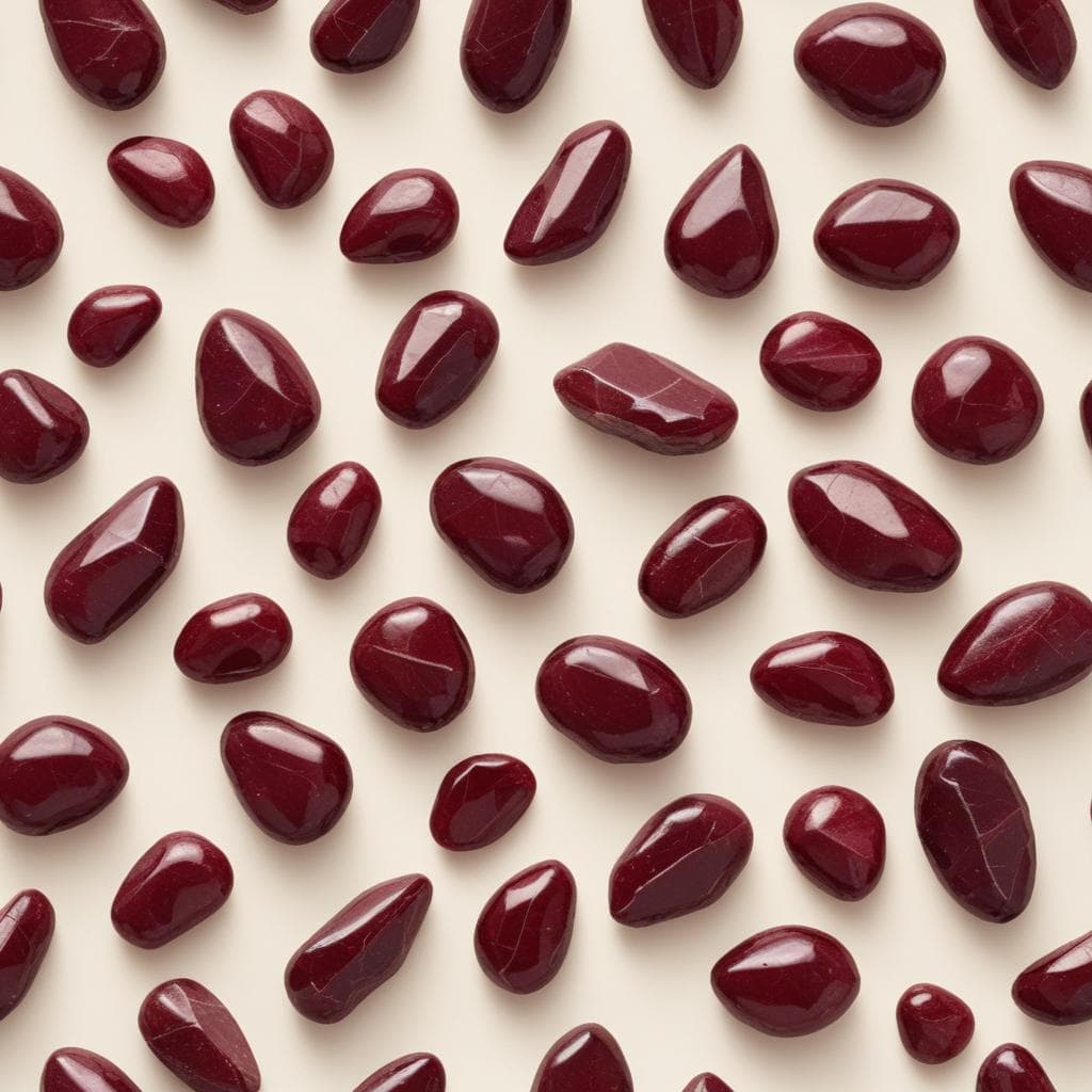 Garnet stones