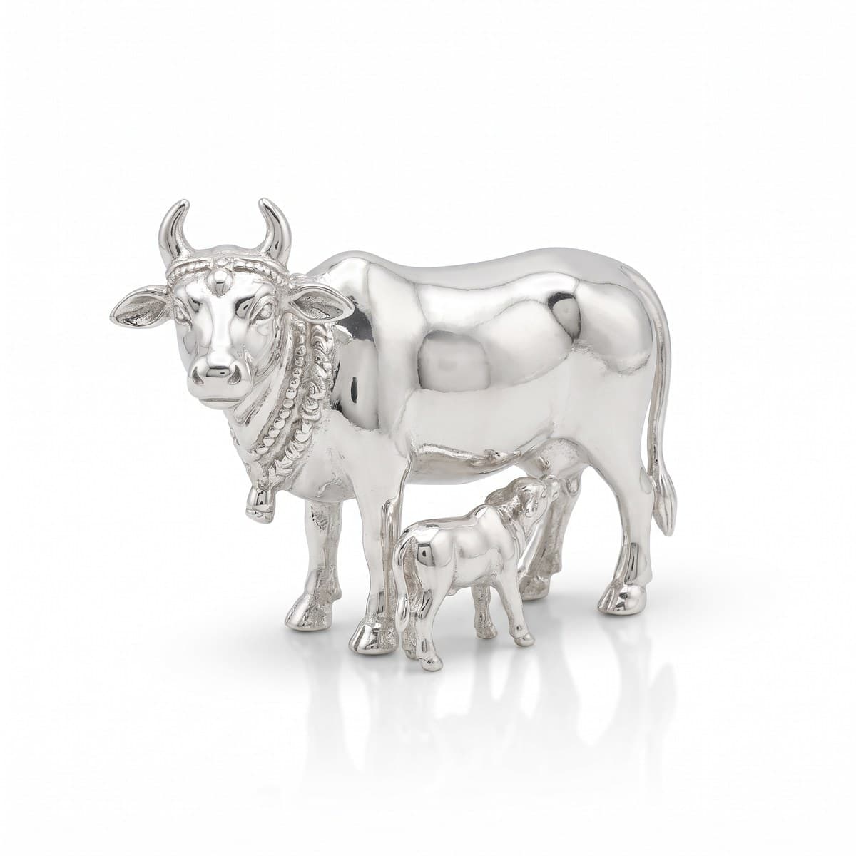 Silver cow